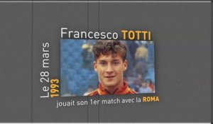 Foot - ITA - AS Rome : La première fois que Totti a joué avec la Roma...