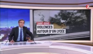 Saint-Denis : 54 personnes en garde à vue après des violences dans un lycée