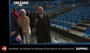 François Fillon : l'un de ses soutiens insulte les journalistes de Quotidien (vidéo)