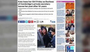 Kate Middleton : son assistante claque la porte