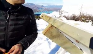 Des touristes filment une avalanche et ne réalisent pas tout de suite qu'elle arrive sur eux