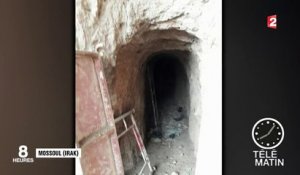 Irak : des vestiges découverts grâce aux tunnels de Daech