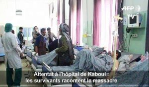 Kaboul: les survivants racontent l'assaut contre l'hôpital