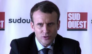 Emmanuel Macron : "L'uniforme à l'école ? Je réfléchis"