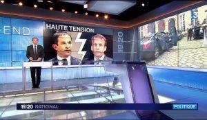 Hamon - Macron : la tension monte d'un cran