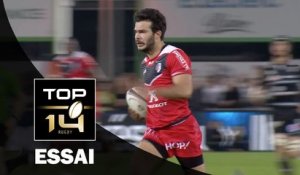 TOP 14 ‐ Essai Arthur BONNEVAL (ST) – Brive-Toulouse – J20 – Saison 2016/2017