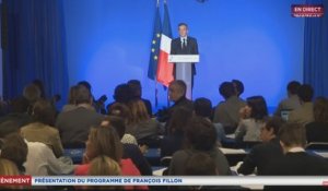 REPLAY. Présentation du programme de François Fillon - Evénement (13/03/2017)