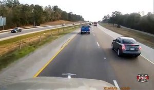 À cause d’une bêtise, un conducteur a failli perdre la vie sur l'autoroute