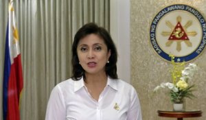Message de la vice-présidente philippine Leni Robredo