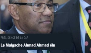 Le Malgache Ahmad Ahmad, nouveau président de la Confédération africaine de football