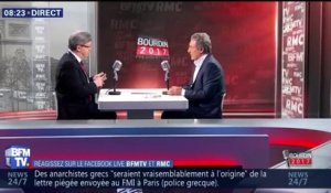 Jean-Luc Mélenchon: "Monsieur Fillon est un candidat étrange"