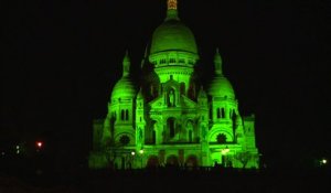 Paris s'illumine de vert pour la Saint Patrick