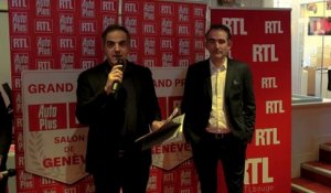 Salon de Genève 2017 : remise du "Prix RTL-Auto Plus"
