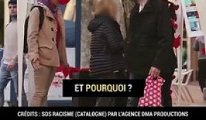 Une femme française est victime de racisme dans les rues de Barcelone, lors d’un jeu concours. Regardez la réactio