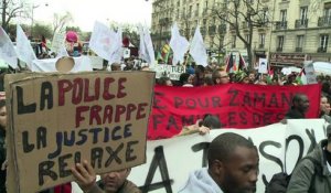 Manifestation à Paris contre les "violences policières"