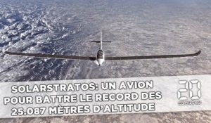 SolarStratos: Un avion pour battre le record des 25.087 mètres d’altitude