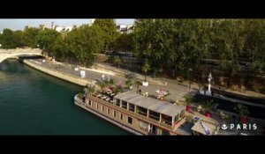 Le Parc Rives de Seine : une balade romantique en drône | Paris, ville lumière | Ville de Paris