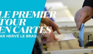 Election : le premier tour en cartes décrypté en 3 minutes par Hervé Le Bras