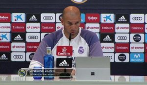 34e j. - Zidane : "Varane ne ressent plus aucune douleur"