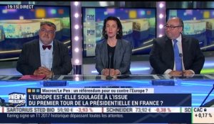 Macron/Le Pen: un référendum pour ou contre l’Europe ?