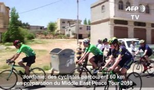 Jordanie:des cyclistes relient Amman-Pétra pour la paix
