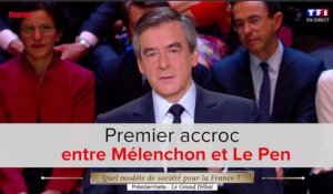 Premier accroc entre Mélenchon et Le Pen