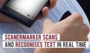 ScanMarker : ce surligneur scanne et retranscrit n’importe quel texte !