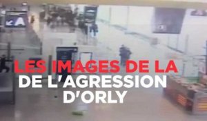 Les images de la vidéosurveillance au moment de l'agression d'Orly