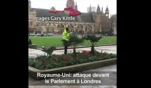 Londres : un policier poignardé devant le Parlement