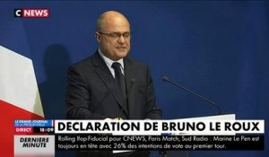 Bruno Le Roux annonce sa démission du gouvernement