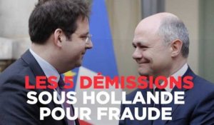 Le Roux, Cahuzac, Thévenoux... Les cinq démissions de ministres dues à des affaires sous Hollande