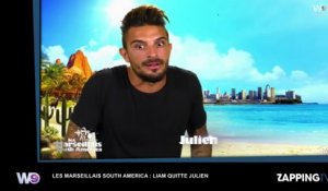 Les Marseillais South America : Julien sous le choc après avoir été largué par Liam (Vidéo)
