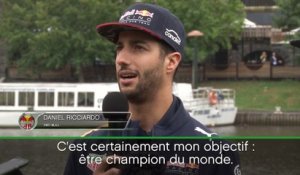 Red Bull - Ricciardo : ''Mon objectif est d'être champion du monde"