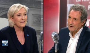Le Pen: "Fillon a passé la 1ère partie de l’émission à envoyer ou lire des SMS"