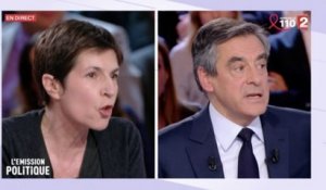 [Zap Actu] Vif échange entre Christine Angot et François Fillon  (24/03/17)