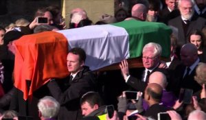 GB: funérailles de Martin McGuinness dans sa ville de Derry