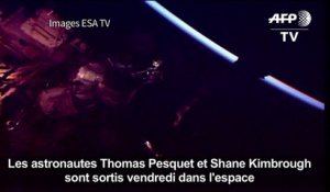 Thomas Pesquet effectue une sortie dans l'espace