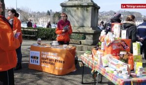 Pontivy. Les agriculteurs s'invitent au rassemblement de L214