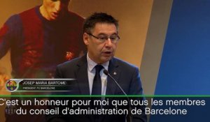 Barça - Bartomeu annonce un stade en hommage à Cruyff