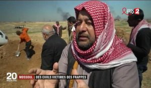 Irak : des civils victimes des frappes aériennes à Mossoul