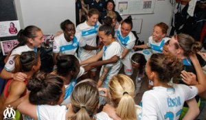 D1 - OM 2-0 EAG : la joie du maintien des Olympiennes