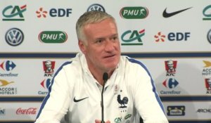 Foot - Amical - Bleus : Deschamps «Bien d'avoir de l'adversité»