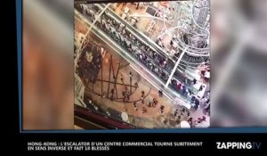 Hong Kong : un escalator fait 18 blessés dans un centre commercial (vidéo)
