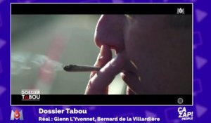 Bernard de la Villardière fume un joint dans son émission Dossier Tabou
