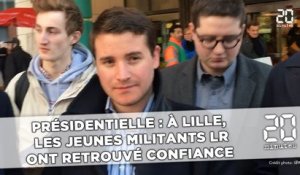 Présidentielle: À Lille,  les jeunes militants LR  ont retrouvé confiance