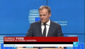 Brexit: "Vous nous manquez déjà", dit Tusk au Royaume-Uni