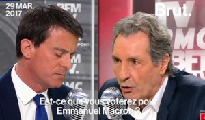 "J'ai depuis toujours le sens de la loyauté" : quand Valls considérait Hamon comme "le candidat de sa famille politique"