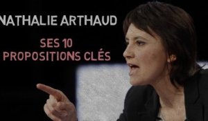 Nathalie Arthaud : ses 10 propositions clés
