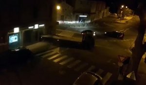 Vaucluse: l'attaque au camion bélier du Crédit Lyonnais a été filmée par un riverain