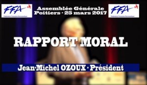 01 - FFA - AG 2017 Poitiers - RAPPORT MORAL